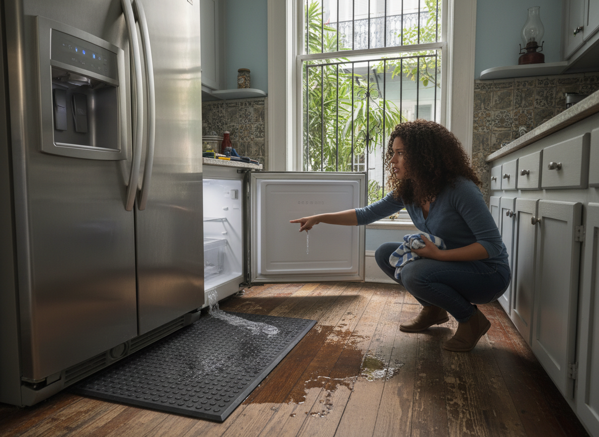 Why Is Your Refrigerator Leaking Water? Causes and Solutions